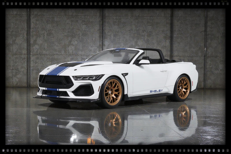 Load image into Gallery viewer, Ford SHELBY MUSTANG SUPERSNAKE WHITE 2025 GT SPIRIT 1:18
