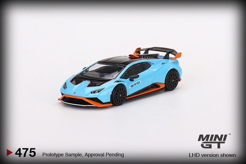 Chargez l&#39;image dans la visionneuse de la galerie, Lamborghini Huracan STO (RHD) MINI GT 1:64
