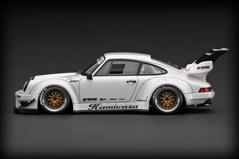 Chargez l&#39;image dans la visionneuse de la galerie, Porsche RWB 930 Blanc IGNITION MODEL 1:18
