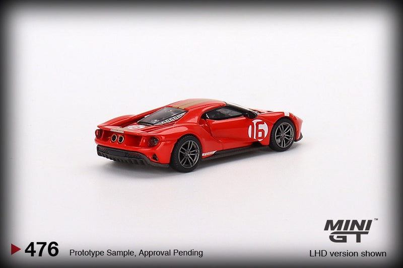 Load image into Gallery viewer, Ford GT Alan Mann #16 Heritage Edition (LHD) MINI GT 1:64
