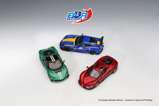 FERRARI 296 SPECIALE GREEN NÜRBURGRING 2025 BBR Models 1:64