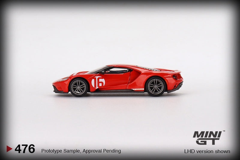 Load image into Gallery viewer, Ford GT Alan Mann #16 Heritage Edition (LHD) MINI GT 1:64
