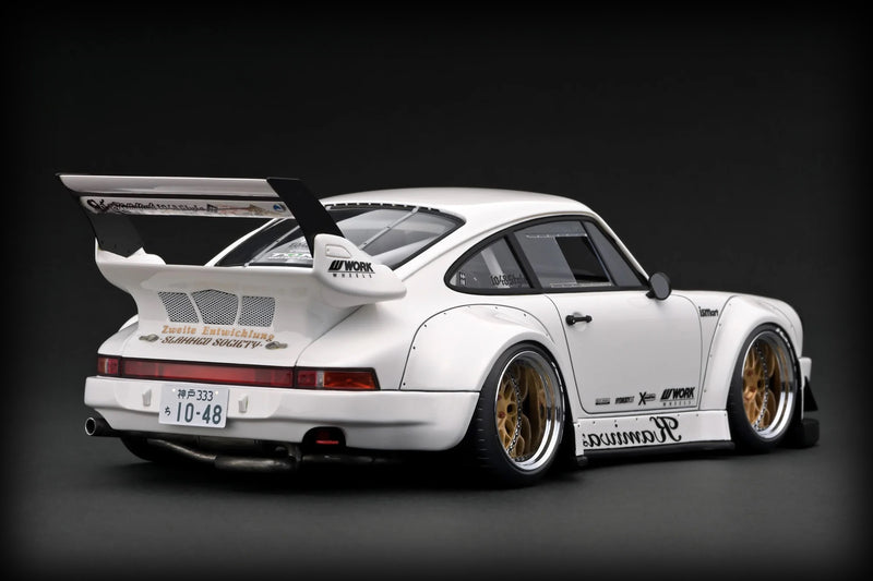Chargez l&#39;image dans la visionneuse de la galerie, Porsche RWB 930 Blanc IGNITION MODEL 1:18
