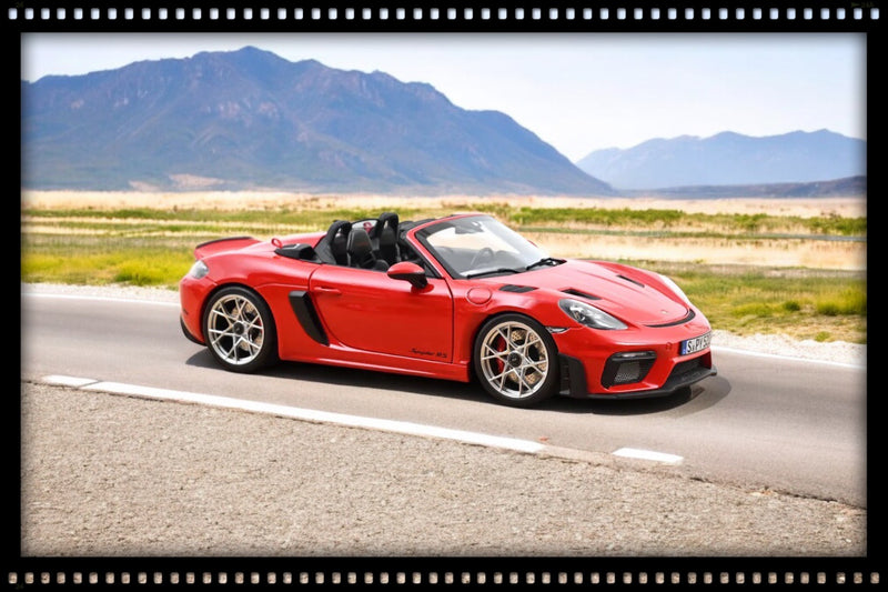 Load image into Gallery viewer, Porsche 718 Spyder RS 2023 Red NOREV 1:18

