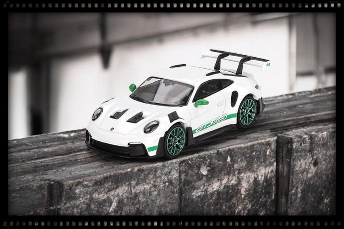 Porsche 911 (992) GT3 RS WHITE TRIBUTE TO CARRERA RS PACKAGE 2023 (LHD) MINI GT 1:64