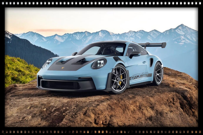 Porsche 911 GT3 RS w/Weissach Pack 2022 Blue NOREV 1:18