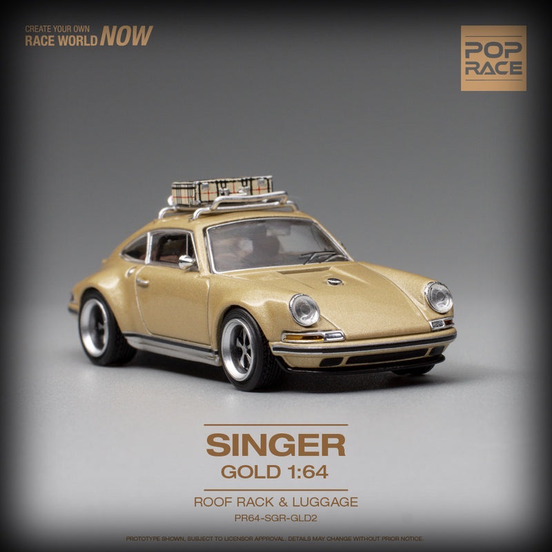 Laad de afbeelding in de Gallery-viewer, Porsche Singer 964 POP RACE 1:64
