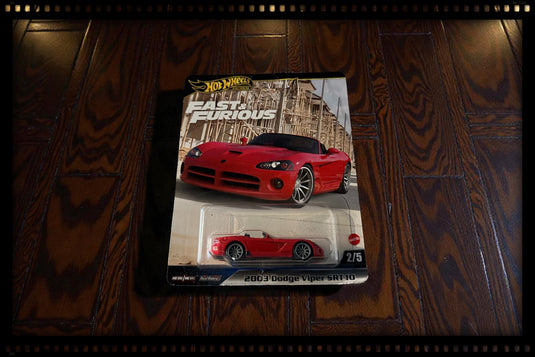 Dodge VIPER SRT10 2003 FAST&FURIOUS HOT WHEELS 1:64