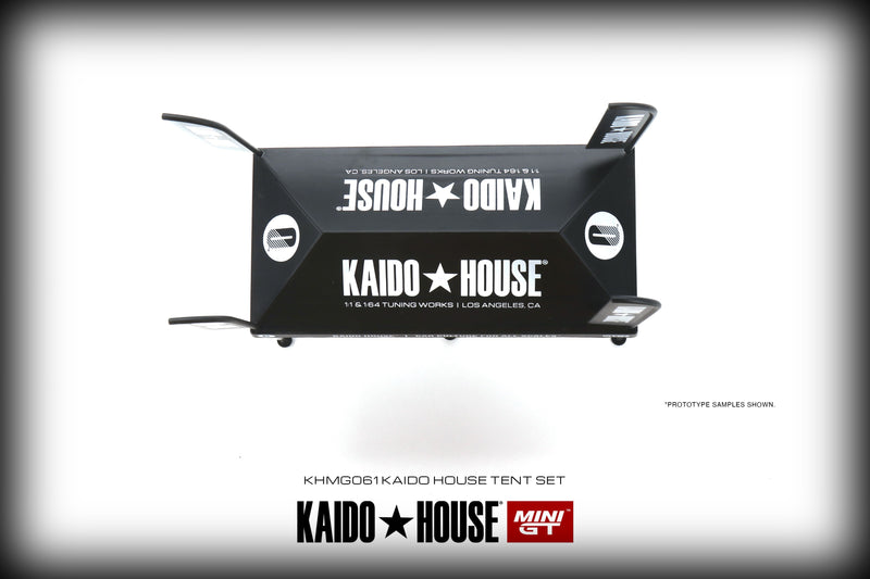 Load image into Gallery viewer, Tent V1 with set of rims Kaido House MINI GT 1:64

