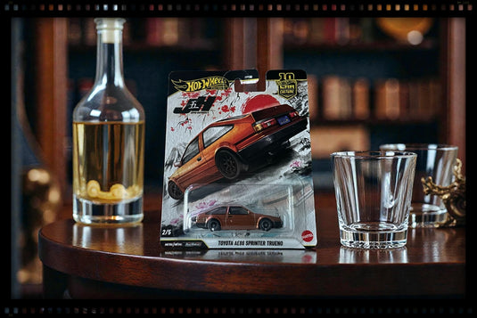 Toyota AE86 SPRINTER TRUENO JAPAN HISTORICS 5 HOT WHEELS 1:64