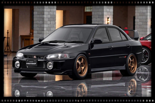 MITSUBISHI LANCER EVOLUTION IV (CN9A) NOIR IGNITION MODEL 1:18