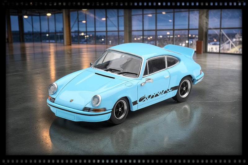 Load image into Gallery viewer, PORSCHE 911 (911) CARRERA RS 2 7 GULF BLUE 1973 MINI GT 1:64
