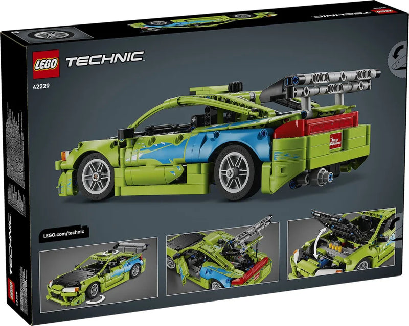 Laad de afbeelding in de Gallery-viewer, MITSUBISHI ECLIPSE GROEN FAST&amp;FURIOUS LEGO TECHNIC
