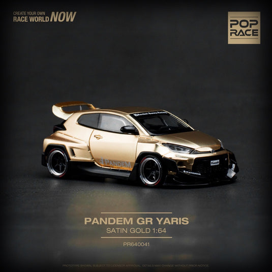 Toyota YARIS Pandem GR 2023 POP RACE 1:64