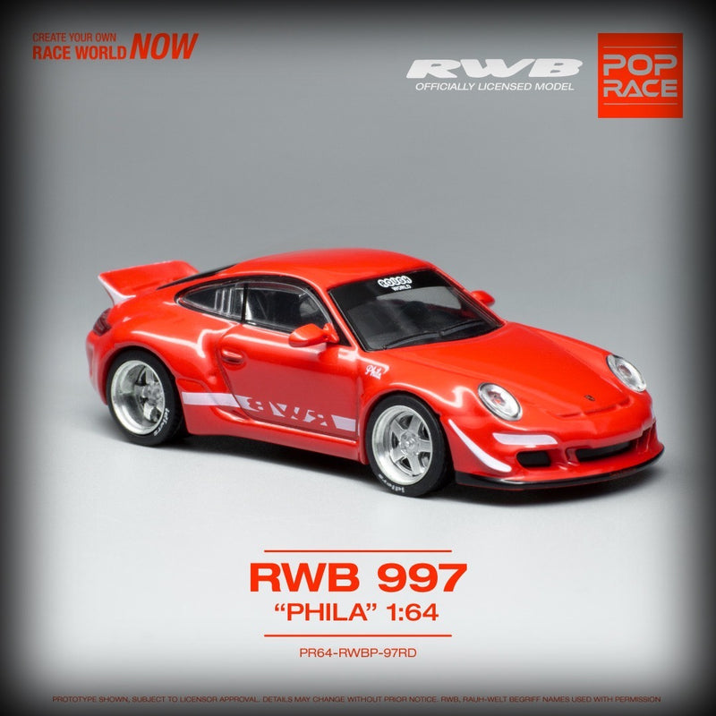 Chargez l&#39;image dans la visionneuse de la galerie, Porsche RWB 997 POP RACE 1:64
