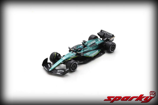 Aston Martin AMR23 Aramco Cognizant F1 Team #18 Lance Stroll 2023 SPARK 1:64