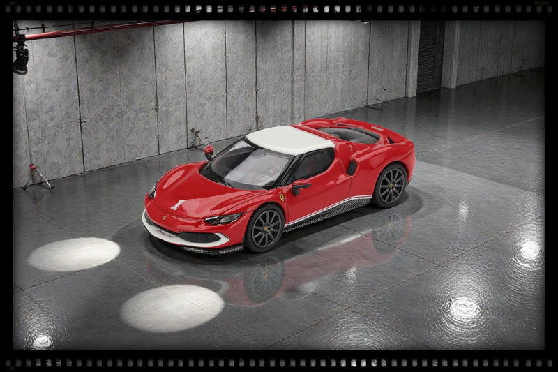 Chargez l'image dans la visionneuse de la galerie, Ferrari 296 GTB ASSETO FIORANO LIVRÉE HOMMAGE F2004 2024 BBR Models 1:64
