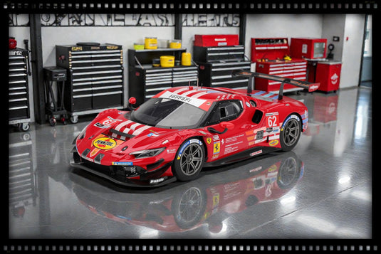 Ferrari 296 GT3 #62 RISI COMPETIZIONE DAYTONA 24 UUR 2024 BBR Models 1:18