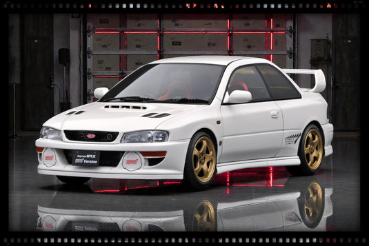 SUBARU IMPREZA WRX TYPE R STI VERSION V (GC8) WHITE IGNITION MODEL 1:18