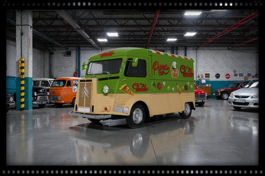 Citroën TYPE HY GUIDO PIZZA GREEN 1969 SOLIDO 1:18
