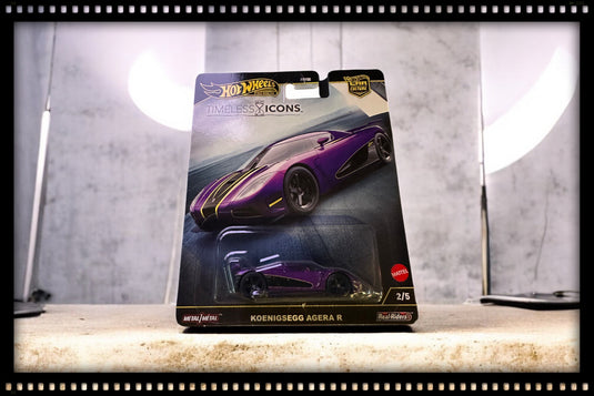 Koenigsegg AGERA R Violet HOT WHEELS 1:64