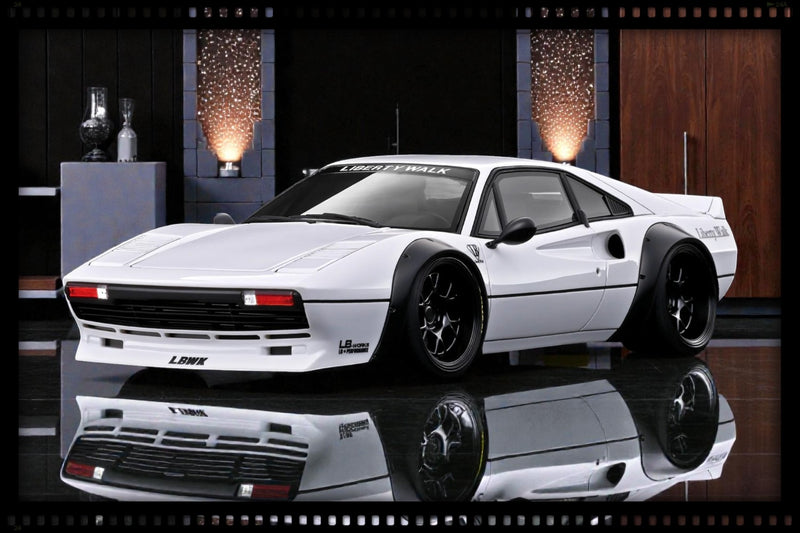 Chargez l'image dans la visionneuse de la galerie, FERRARI LB-WORKS 308 BLANC IGNITION MODEL 1:18
