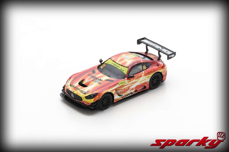 Chargez l&#39;image dans la visionneuse de la galerie, Mercedes-AMG GT3 Mercedes-AMG Team GruppeM Racing #888 Maro Engel 9th FIA GT World Cup Macau Resin Series 2019 SPARK 1:64
