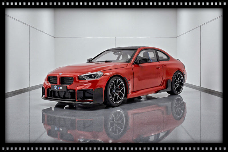 Chargez l'image dans la visionneuse de la galerie, Bmw M2 (G87) PIÈCES DE PERFORMANCE TORONTO ROUGE MÉTALLIQUE 2024 SOLIDO 1:18
