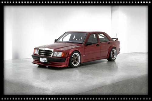 Mercedes-Benz RAUH-WELT REPUBLIK 190E 2.5-16 ALMANDINE RED 512 2016 OTTOmobile 1:18