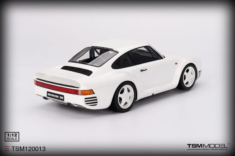 Laad de afbeelding in de Gallery-viewer, Porsche 959 SPORT GRAND PRIX 1983 (WIT) TSM Models 1:12
