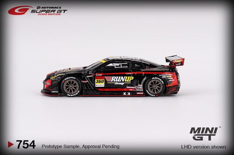 Load image into Gallery viewer, Nissan GTR (35) NISMO GT3 #360 RUNUP RIVAUX TOMEI SPORTS SUPER GT SERIES 2023 (LHD) MINI GT 1:64

