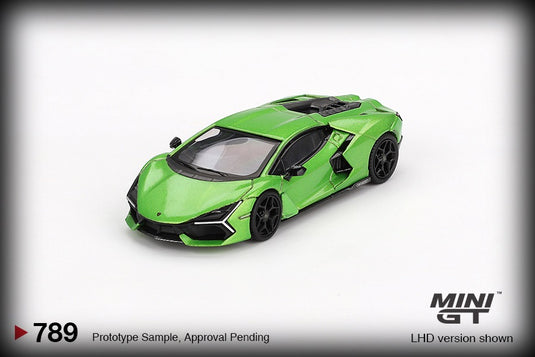 Lamborghini REVUELTO 2024 Vert (LHD) MINI GT 1:64