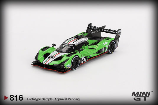 Lamborghini SC63 #63 IRON LYNX SEBRING 12 HRS 2024 (LHD) MINI GT 1:64