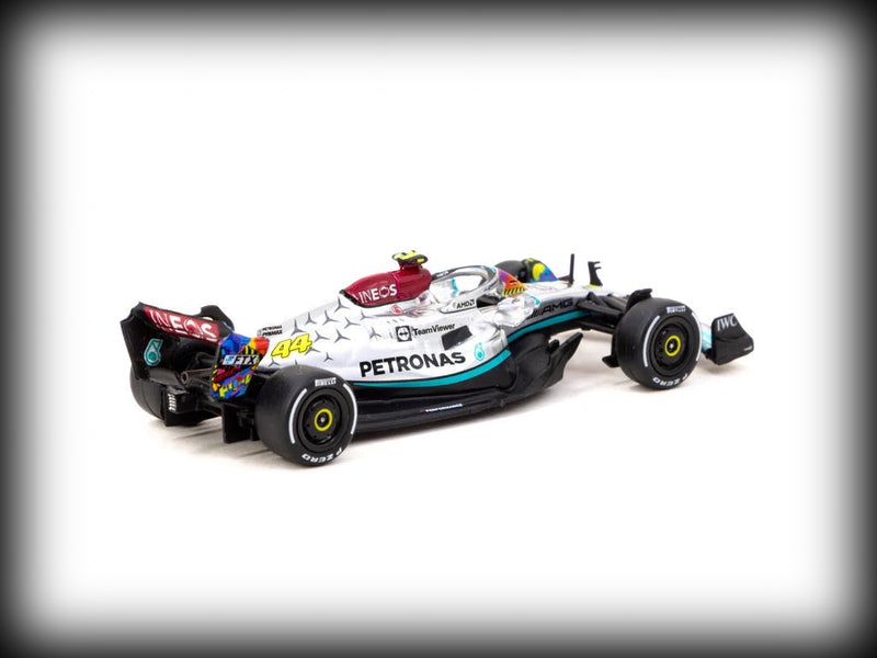 Load image into Gallery viewer, Mercedes AMG F1 W13 EQ Performance #44 Lewis Hamilton Miami Grand Prix 2022 TARMAC WORKS 1:64
