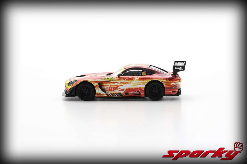 Laad de afbeelding in de Gallery-viewer, Mercedes-AMG GT3 Mercedes-AMG Team GruppeM Racing #888 Maro Engel 9th FIA GT World Cup Macau Resin Series 2019 SPARK 1:64
