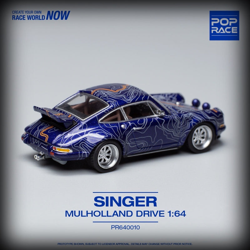 Laad de afbeelding in de Gallery-viewer, Porsche Singer Mul Holland POP RACE 1:64
