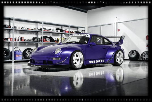 PORSCHE RWB SON GOKU PURPLE 2024 GT SPIRIT 1:18