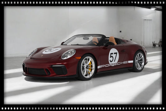 Porsche 911 [991.2] SPEEDSTER "HERITAGE EDITION" CHERRY METALLIC 2019 GT SPIRIT 1:18