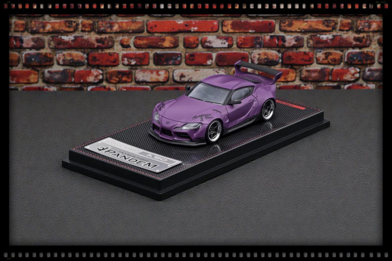 Chargez l'image dans la visionneuse de la galerie, Toyota PANDEM Supra A90 VIOLET IGNITION MODEL 1:64
