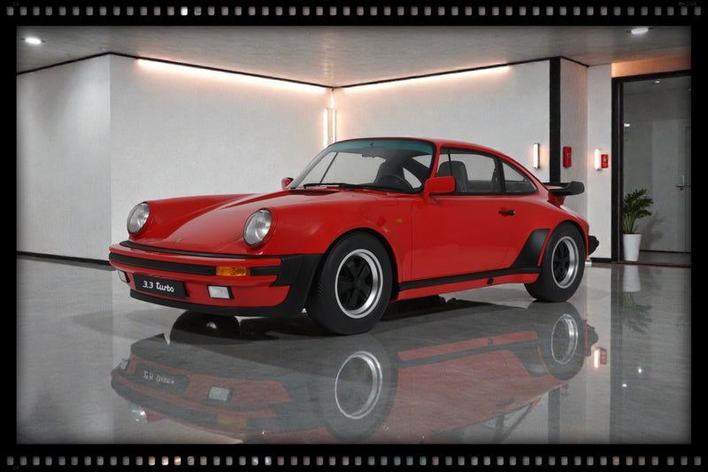 Chargez l'image dans la visionneuse de la galerie, PORSCHE 911 [930] TURBO 3.3 INDIAN ROUGE 1989 GT SPIRIT 1:8
