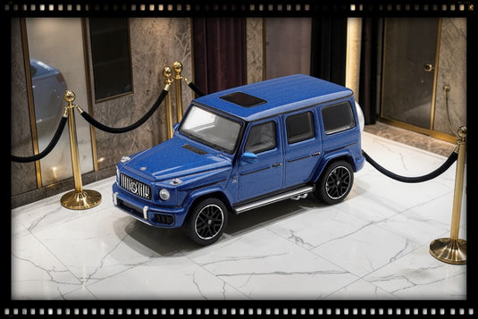 MERCEDES-BENZ CLASSE G 63 AMG BLEU FONCÉ MÉTALLISÉ 2024 (LHD) MINI GT 1:64