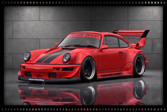 Porsche RWB 964 ROUGE IGNITION MODEL 1:18