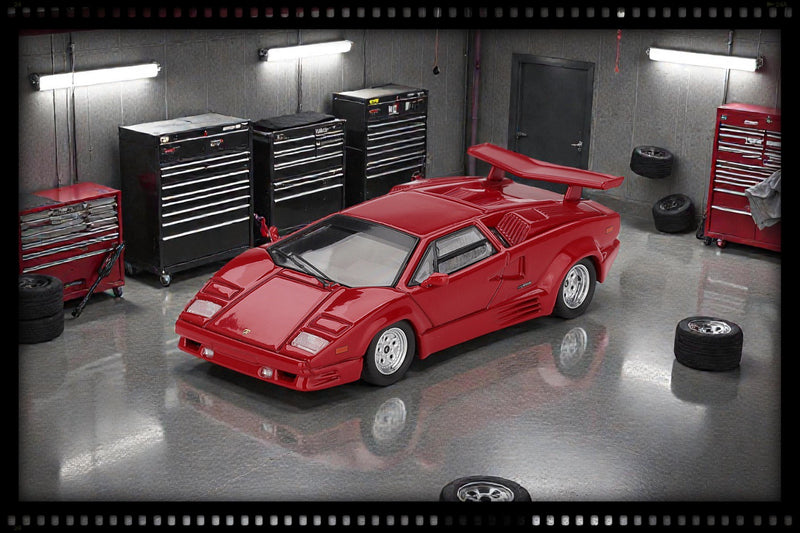 Load image into Gallery viewer, Lamborhini COUNTACH 25TH ANNIVERSARY RED 1988 (LHD) MINI GT 1:64
