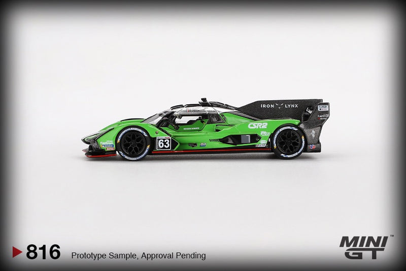 Chargez l&#39;image dans la visionneuse de la galerie, Lamborghini SC63 #63 IRON LYNX SEBRING 12 HRS 2024 (LHD) MINI GT 1:64
