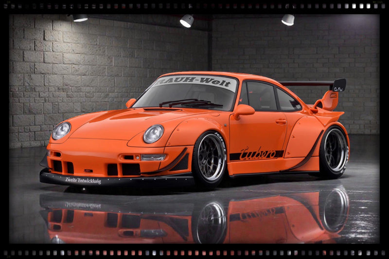 Chargez l'image dans la visionneuse de la galerie, Porsche RWB 993 ORANGE IGNITION MODEL 1:18
