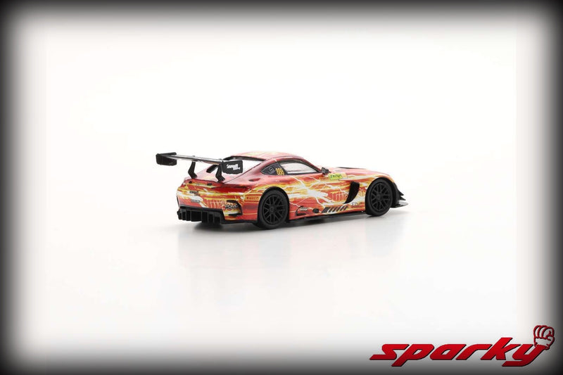 Chargez l&#39;image dans la visionneuse de la galerie, Mercedes-AMG GT3 Mercedes-AMG Team GruppeM Racing #888 Maro Engel 9th FIA GT World Cup Macau Resin Series 2019 SPARK 1:64
