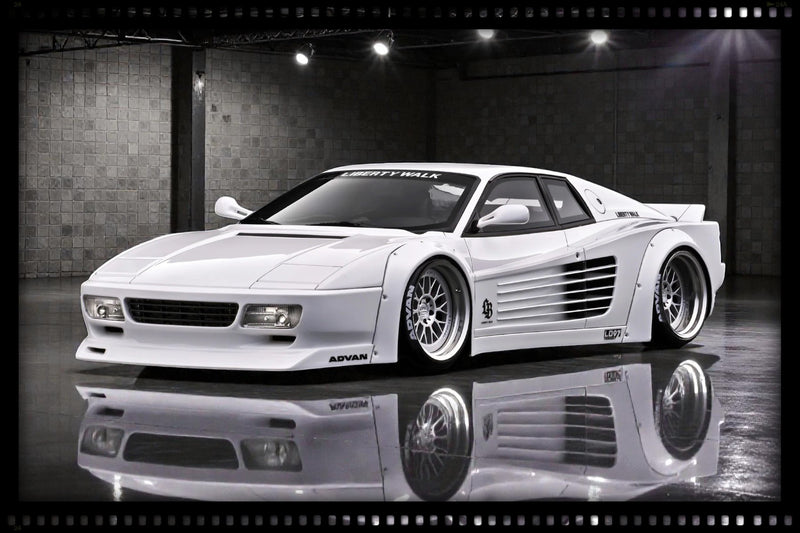 Chargez l'image dans la visionneuse de la galerie, Ferrari LB-WORKS 512 BLANC IGNITION MODEL 1:18
