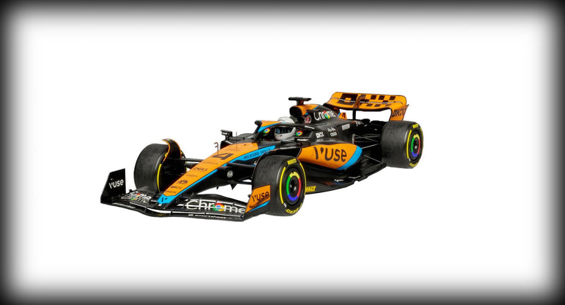 Load image into Gallery viewer, McLaren MCL60 #4 L.NORRIS BRITISH GP 2023 (LIMITED EDITION 100 pieces) HC MODELS 1:8
