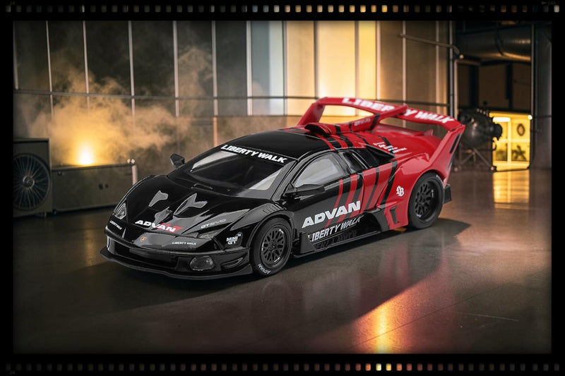 Load image into Gallery viewer, LAMBORGHINI MURCIELAGO LB- SUPER SILHOUETTE GT EVO ADVAN 2026 MINI GT 1:64
