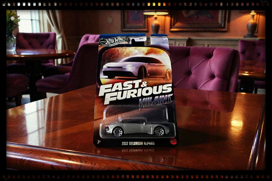 DeLorean ALPHA5 2022 FAST&FURIOUS HOT WHEELS 1:64